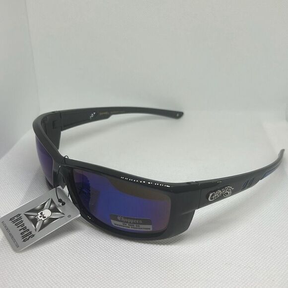 Choppers Biker Mirrored Sunglasses - Picture 1 of 3
